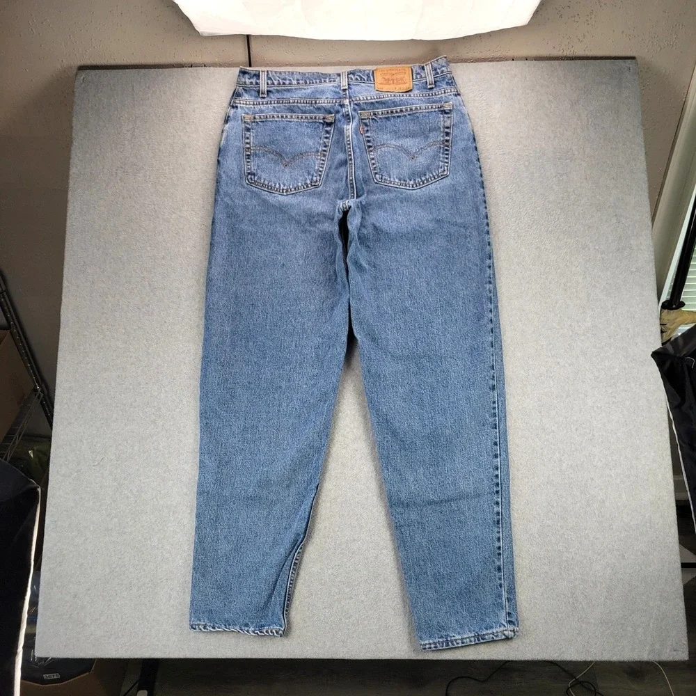Levi's 560 Loose Fit Tapered Leg Jeans Mens 38x34‎ Blue Vintage Made in USA 90s